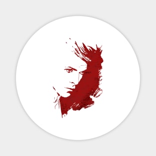 silhouette ziggy stardust Magnet